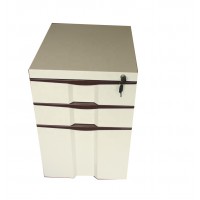 Office vertical steel filing cabinet 3 drawers steel locker