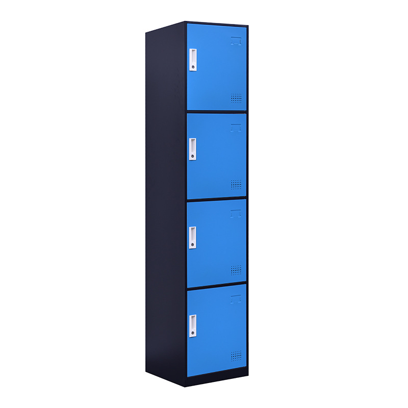 Commercial locker cabinet furniture 4 door storage cabinet hospital 4 persons used patient used storage locker cabinet