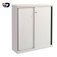 Office Furniture Equipment  File Cabinet Metal White 2 Cupboard Mobile  Customized Steel Key