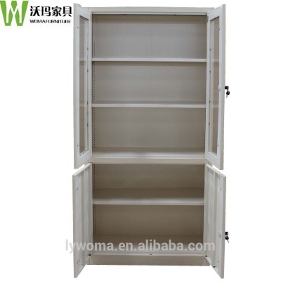 Best selling durable office glass door laboratory cabinet,design wall cupboard