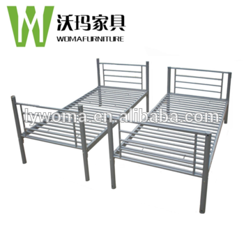 Customized picture,size and color metal single bed for kids