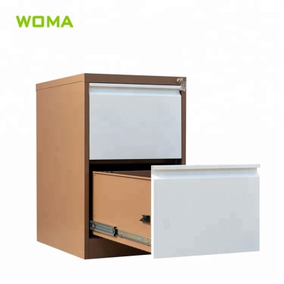 Durable Vertical Metal 2 Drawer File Cabinets