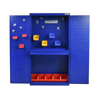 Storage tool cabinet with storage bin