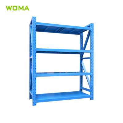 Industrial heavy duty warehouse metal pipe shelf