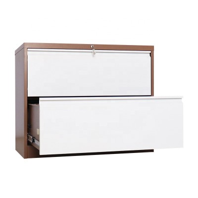 New Design Wide 2 Drawers Steel Vertical Cabinet / office metal furniture 2 Drawer steel File cabinet